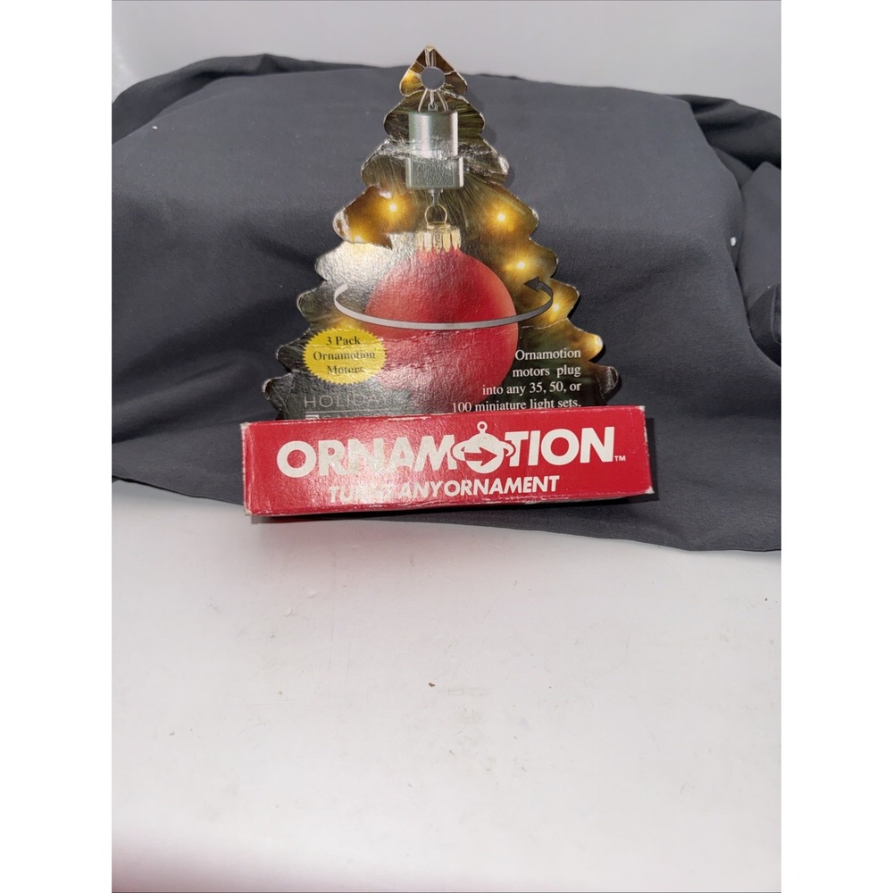 Midwest 1989 Ornamotion Rotating Ornament Hook Christmas Spinner Motor Sealed